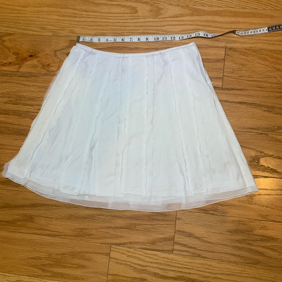 Armani Exchange white mini skirt. - Picture 8 of 11